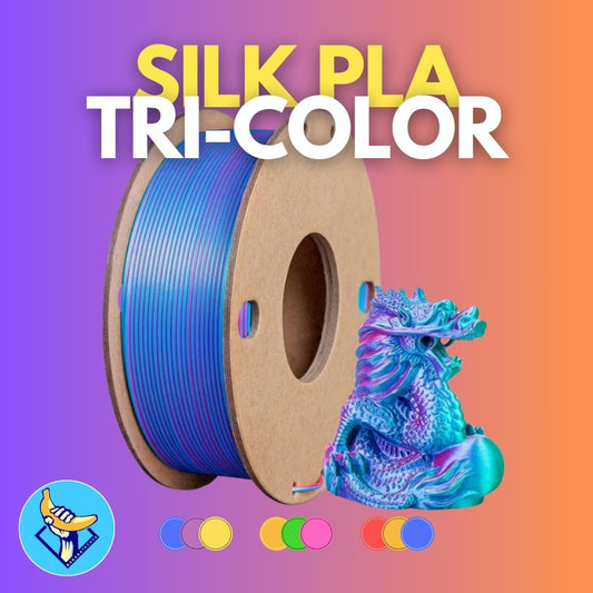 TRI-COLOR SILK PLA FILAMENT